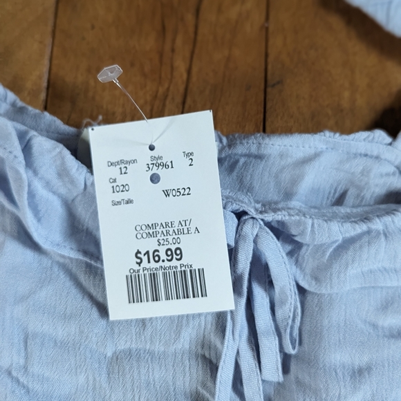 Powder Blue Frill Tank - Paper Crane - Picture 5 of 5